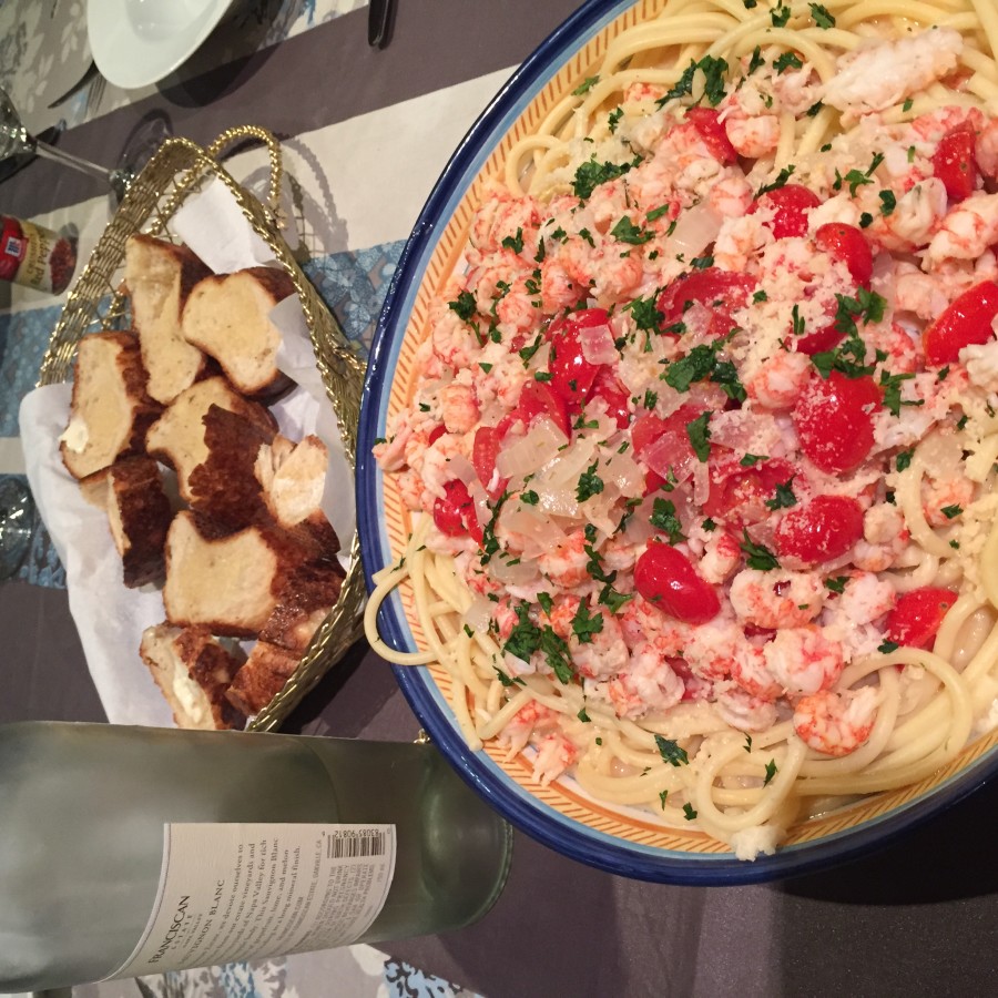 Langostino “Lobster” Tail Bucattini Bowl Licker