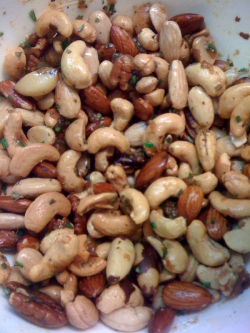 hot mess nuts-in-the-mix